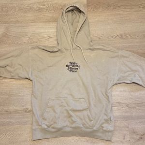 “Make the world a better place” hoodie